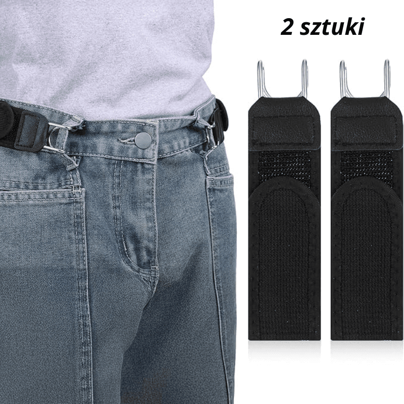 Pasek bez klamry - FlexiBelt 2 sztuki